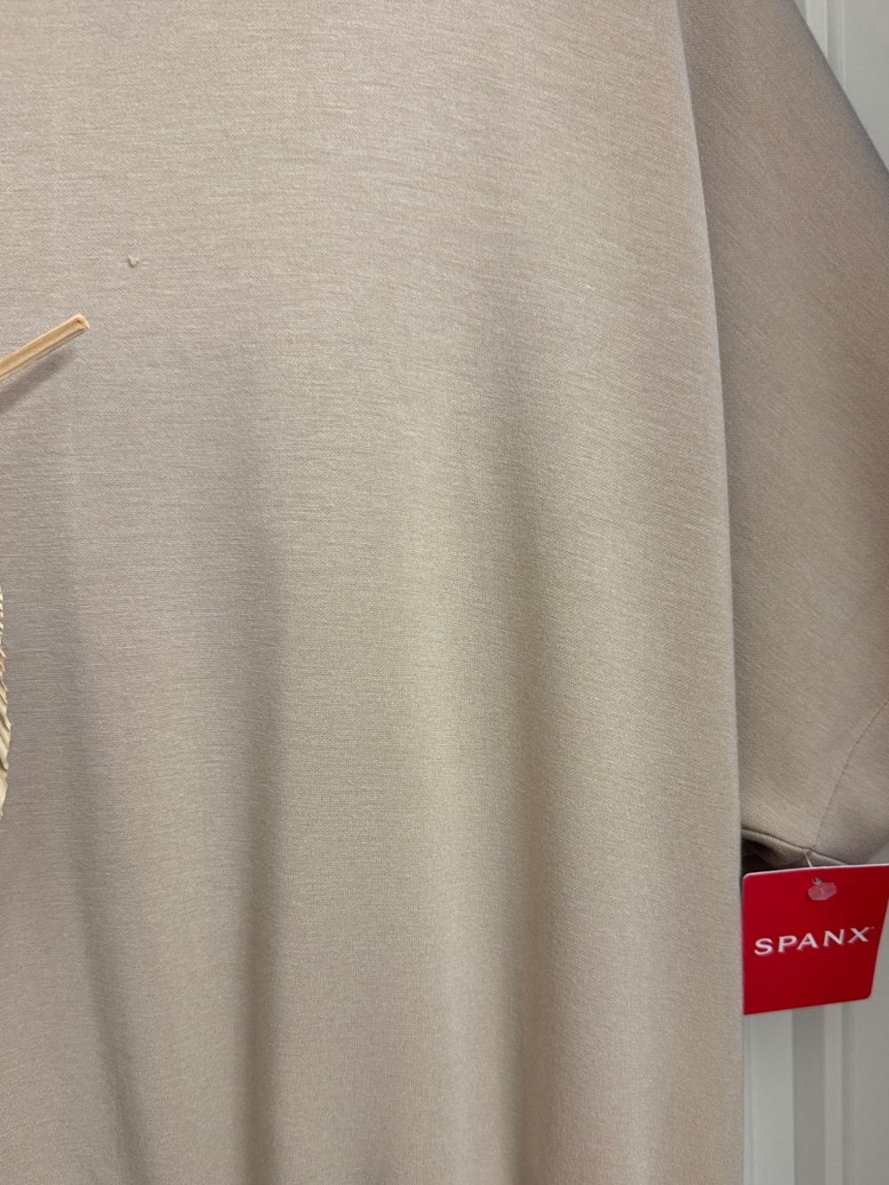 SPANX Airessentials Neutral Beige Midi Jumpsuit, L, New with tags - Picture 8 of 10